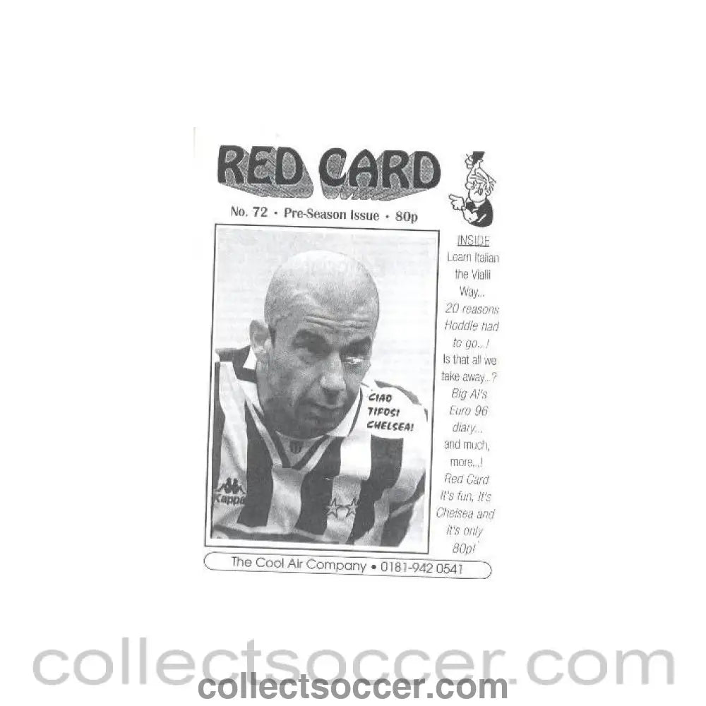 Chelsea Red Card Fanzine No:72 - Collect Soccer