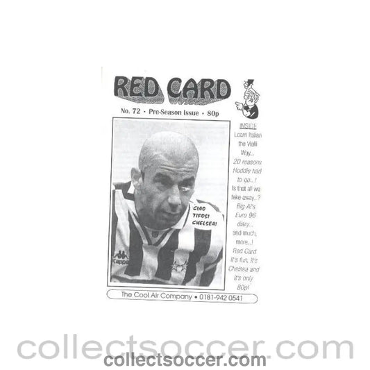 Chelsea Red Card Fanzine No:72