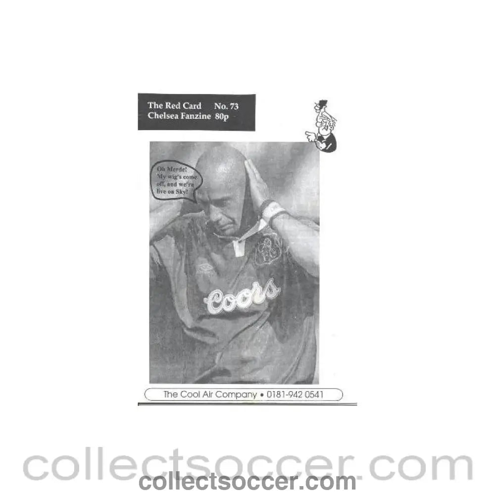 Chelsea Red Card Fanzine No:73 - Collect Soccer