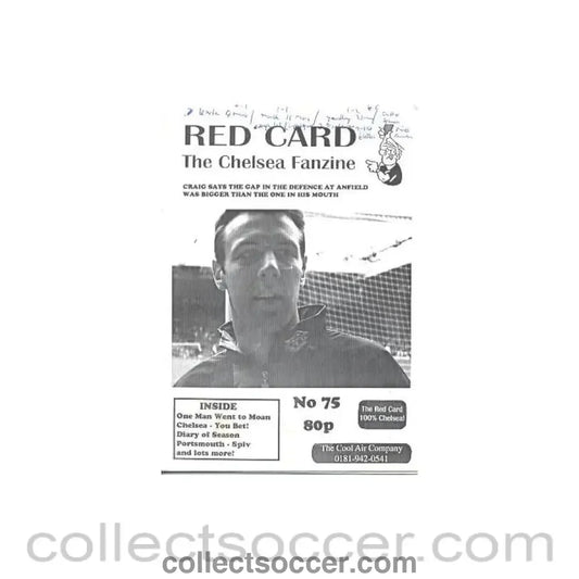 Chelsea Red Card Fanzine No:75