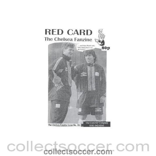 Chelsea Red Card Fanzine No:78-2
