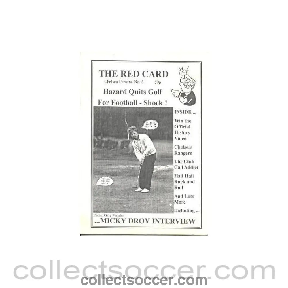 Chelsea Red Card Fanzine No:8 - Collect Soccer