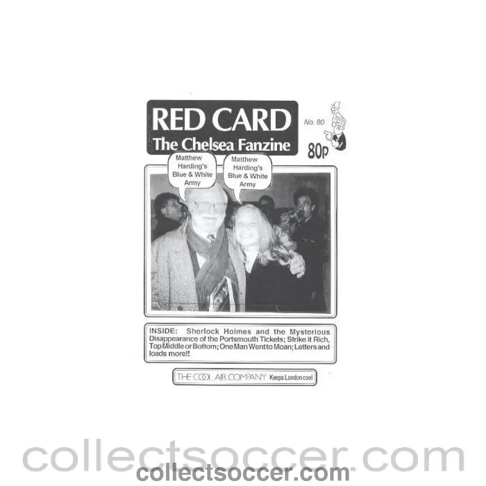 Chelsea Red Card Fanzine No:80 - Collect Soccer