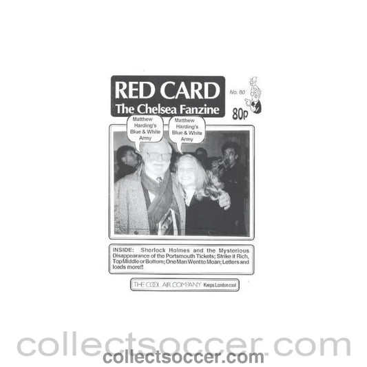 Chelsea Red Card Fanzine No:80