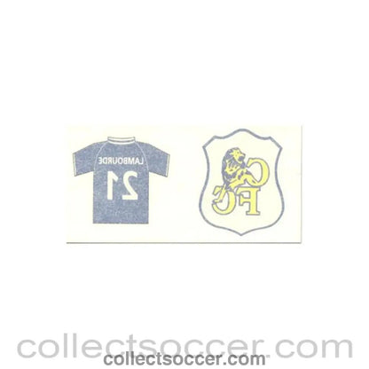 Chelsea Self Adhensive Tattoo Lambourde - Collect Soccer