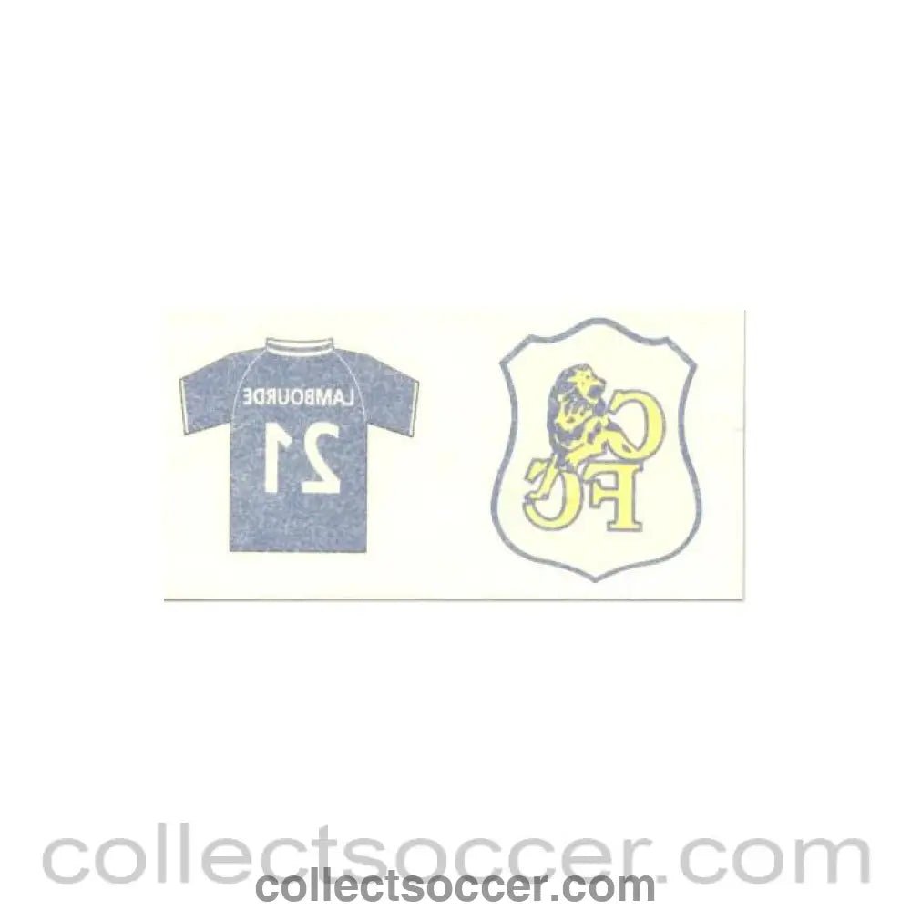 Chelsea Self Adhensive Tattoo Lambourde - Collect Soccer