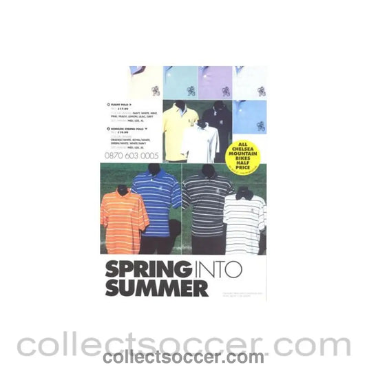 Chelsea Spring into Summer leaflet - Collect Soccer