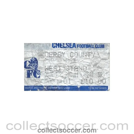 Chelsea v Derby County ticket Football League