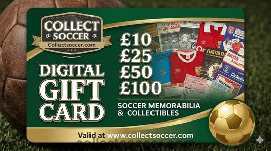 Collect Soccer Gift Card - £10, £25, £50, or £1000 - Collect Soccer