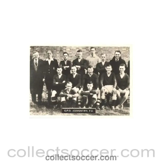 CPO Coventry FC Photocard - Collect Soccer