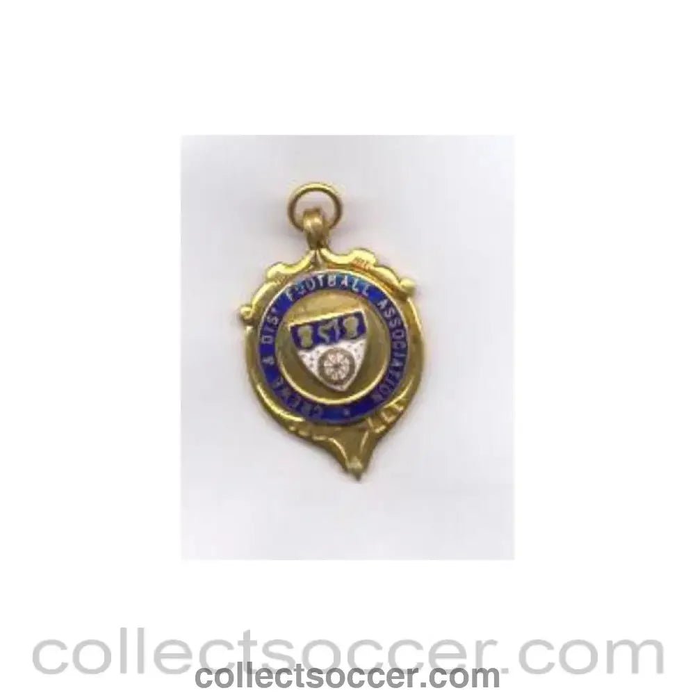 Crewe & District Football Association medal - Collect Soccer