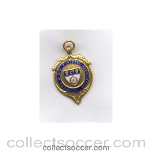 Crewe & District Football Association medal