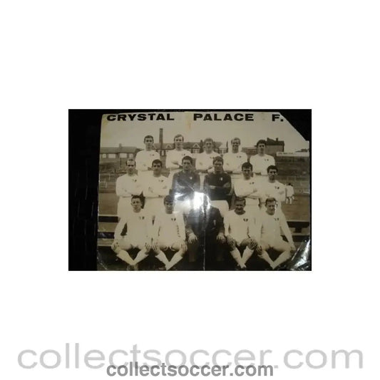 Crystal Palace large team photograph of unknown season - Collect Soccer