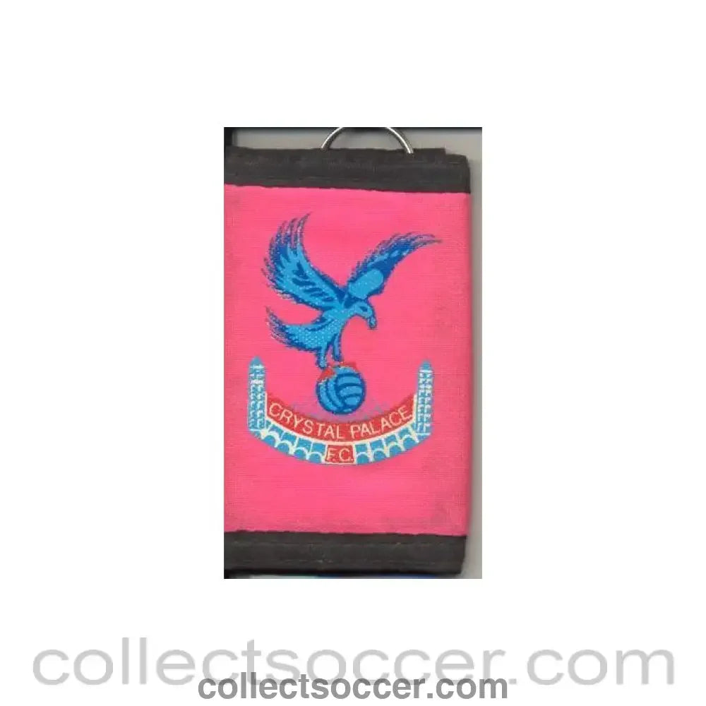 Crystal Palace pink souvenir key holder purse