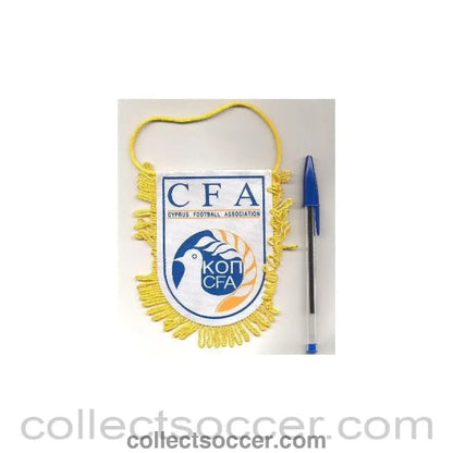 Cyprus Football Association Pennant - Collect Soccer