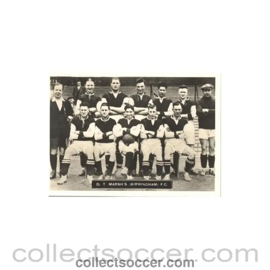 D.T. Marsh's Birmingham FC Photocard - Collect Soccer