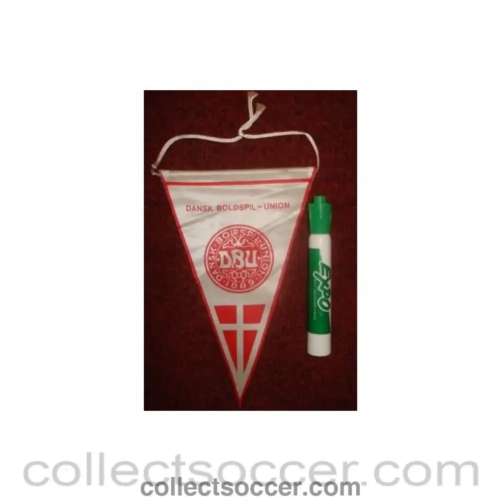 Dansk, Poland Pennant once property of the football referee Neil Midgley - Collect Soccer