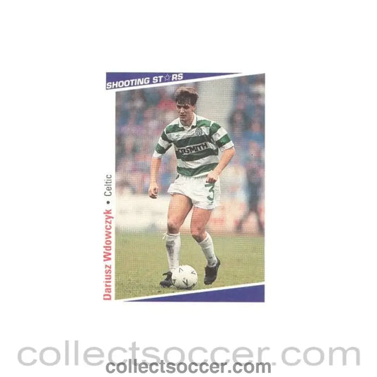 Dariusz Wdowczyk Celtic Shooting Stars Card