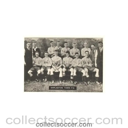 Darlston Town FC Photocard - Collect Soccer