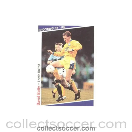 David Batty Leeds United Shooting Stars Card