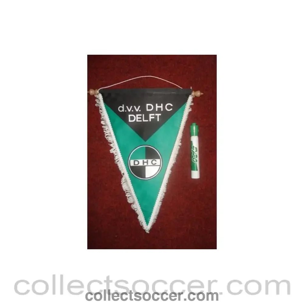 Delft Pennant once property of the football referee Neil Midgley - Collect Soccer
