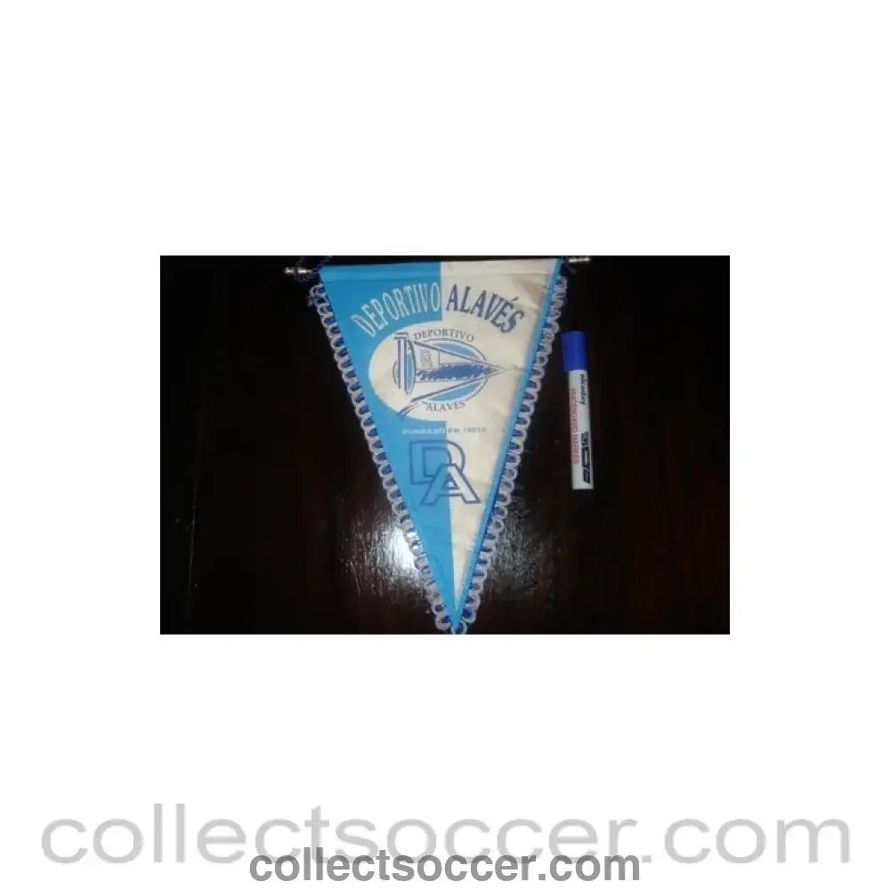 Deportivo Alaves Pennant - Collect Soccer