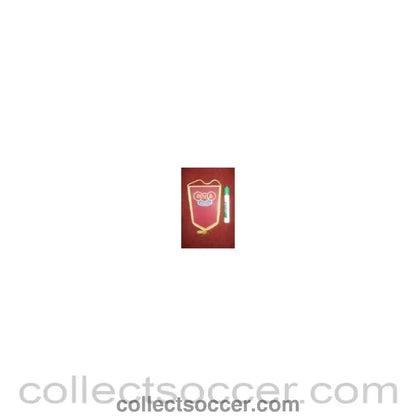 Dukla Prague Pennant once property of the football referee Neil Midgley - Collect Soccer