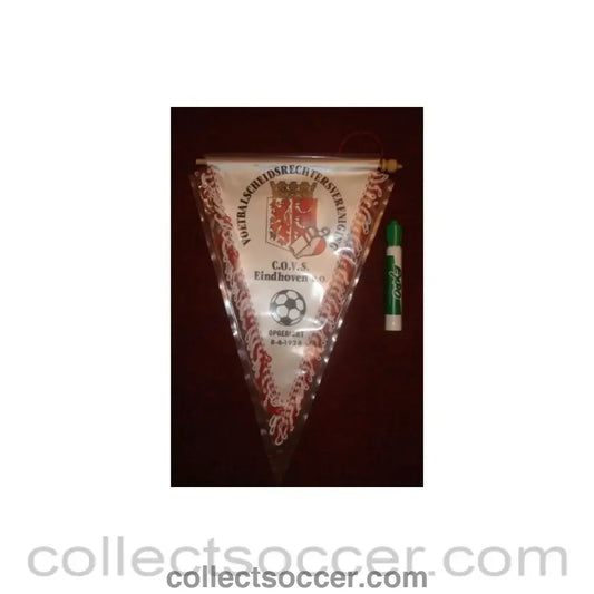 Eindhoven Association of Referees Pennant awarded to the football referee Neil Midgley