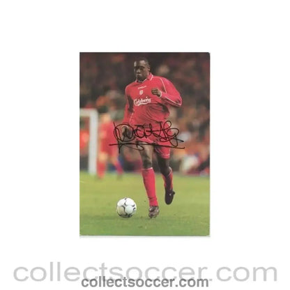 Emille Heskey not-originally signed photograph - Collect Soccer