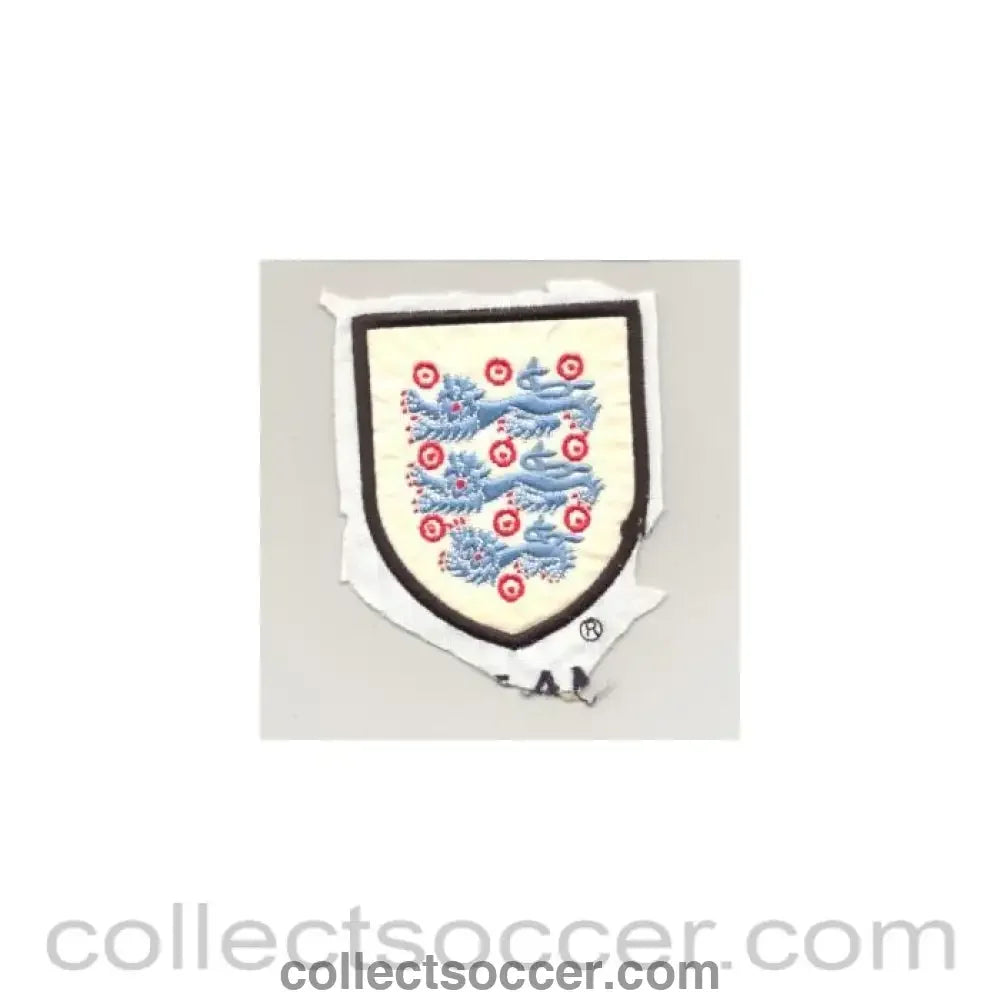 England embroidered badge in