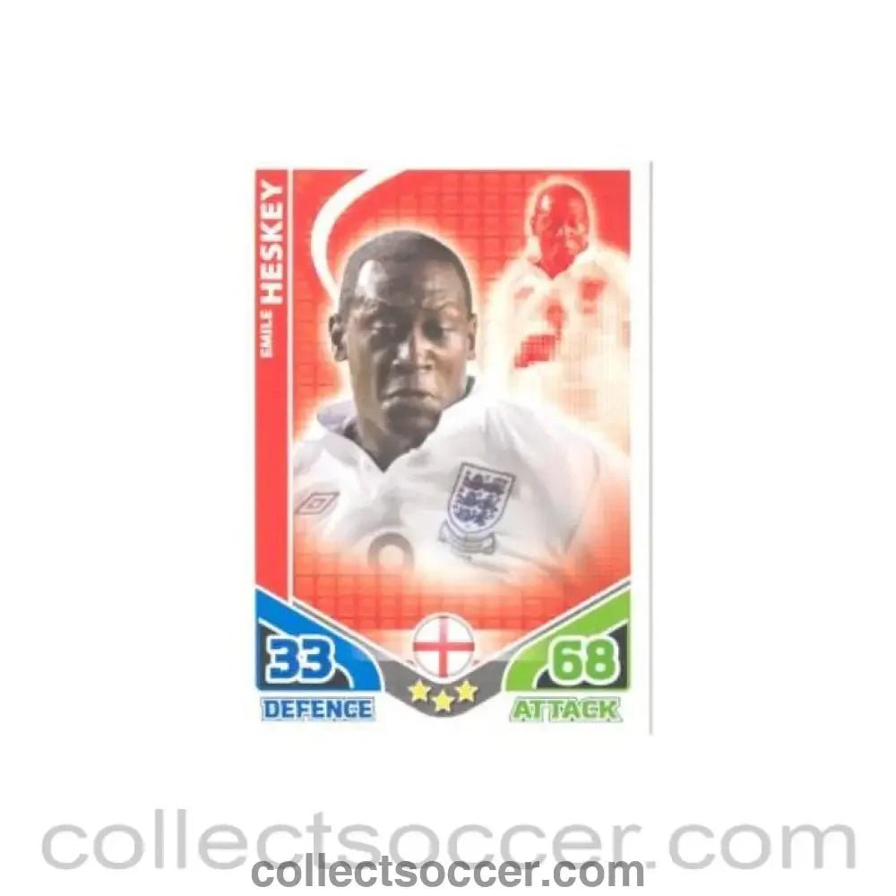 England - Emile Heskey card - Collect Soccer