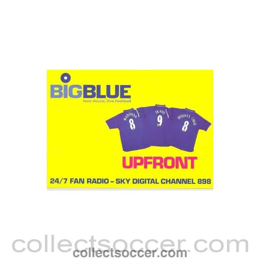 Fan Radio Digital Channel 898 flyer - Collect Soccer