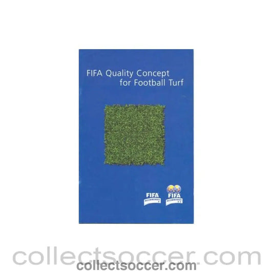 FIFA Quality Concept For Football Turf small brochure in English - Collect Soccer