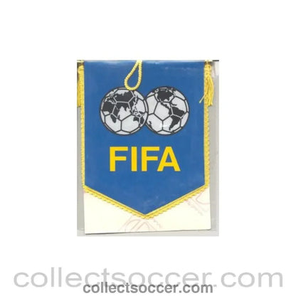 FIFA small pennant with a FIFA sticker - Collect Soccer