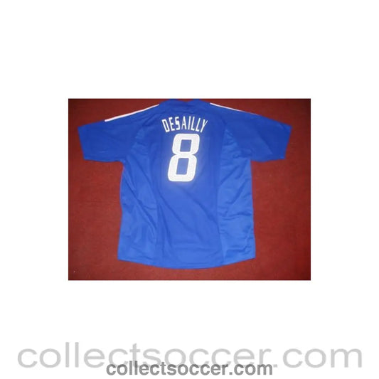 Football Memorabilia Signed Shirt of Desailly France Match Worn