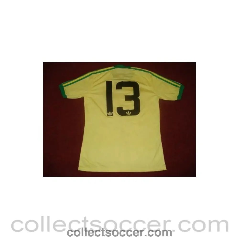 Football Memorabilia Welsh Shirt of unknown footballer No:13, match worn - Collect Soccer