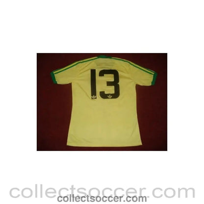 Football Memorabilia Welsh Shirt of unknown footballer No:13, match worn - Collect Soccer