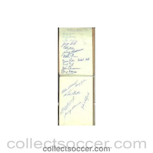 Footballers Signatures Collection - Collect Soccer