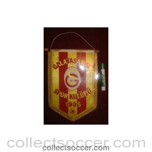Galatasaray Pennant once property of the football referee Neil Midgley