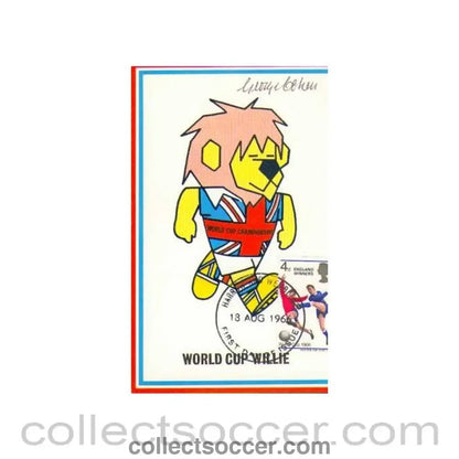 George Cohen Signed World Cup Willie First Day Cover - Collect Soccer