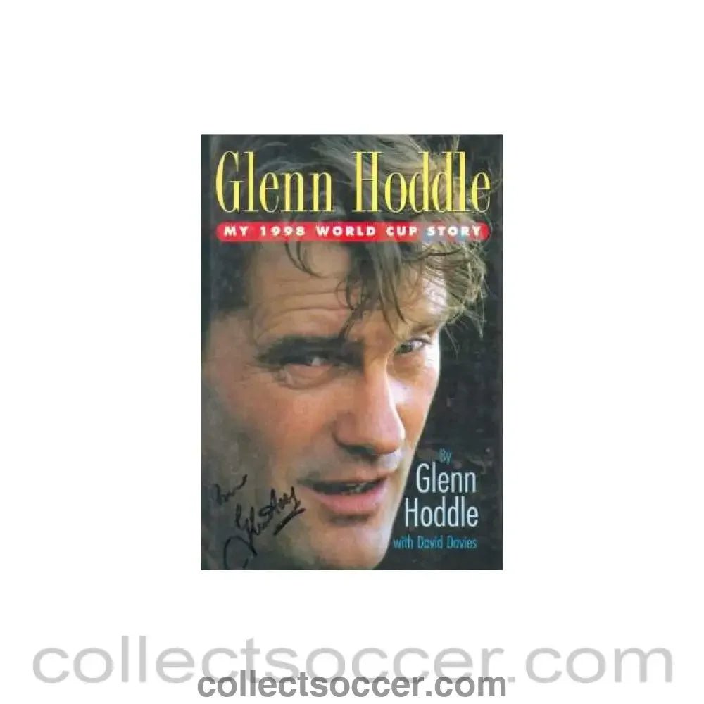 Glenn Hoddle Signed Book - Collect Soccer