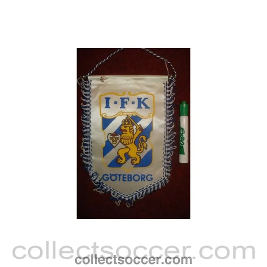 Goteborg Pennant once property of the football referee Neil Midgley