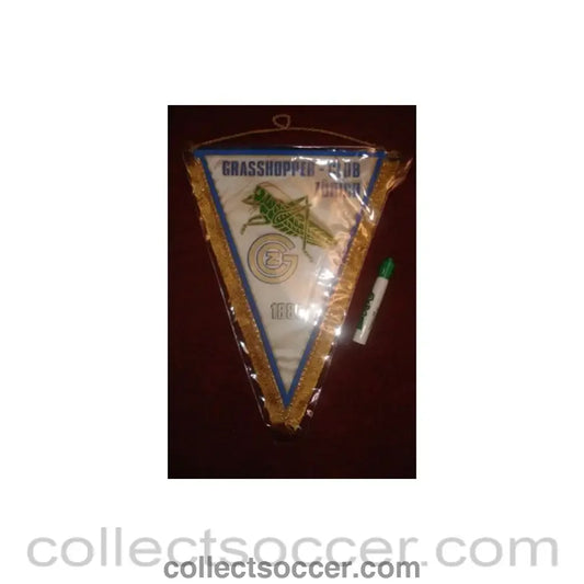 Grasshopper F.C. Zurich Switzerland Pennant once property of the football referee Neil Midgley