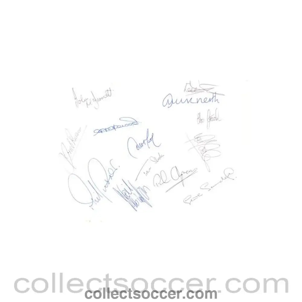 Grimsby Town FC signatures - Collect Soccer