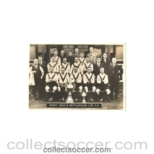 Guest Keen & Ntttlefolds LTD. FC Photocard - Collect Soccer