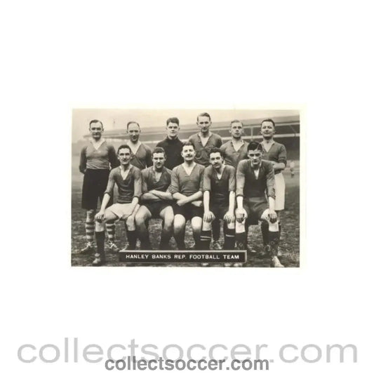 Hanley Banks Rep. Football Team Photocard - Collect Soccer