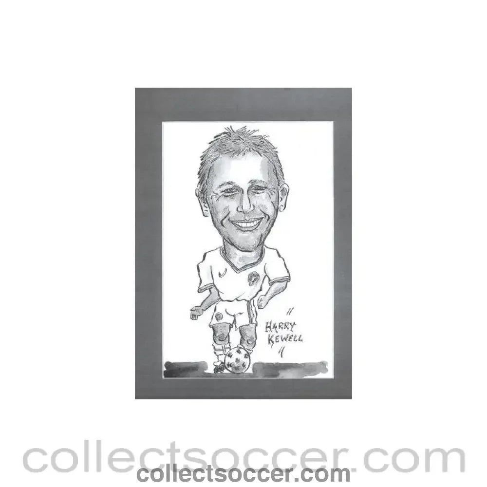 Harry Kewell Caricature - Collect Soccer