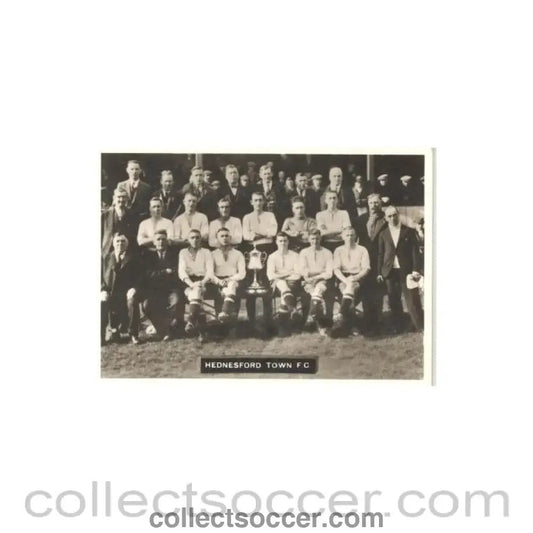 Hednesford Town FC Photocard - Collect Soccer