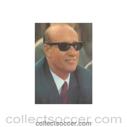 Helmut Schoen postcard - Collect Soccer