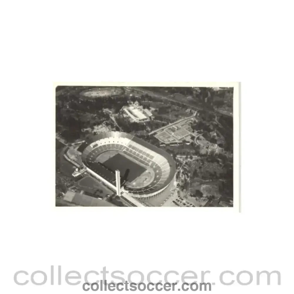 Helsinki Stadium card of of unknown date - Collect Soccer